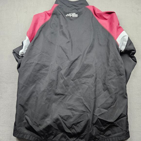 Vintage Joe Gibbs Racing Jacket Wicked Quick Windbreaker Mens XL 1/4 Zip Issued - Picture 7 of 9